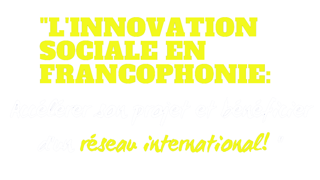 L'innovation sociale en francophonie