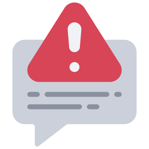 Error message - flaticon