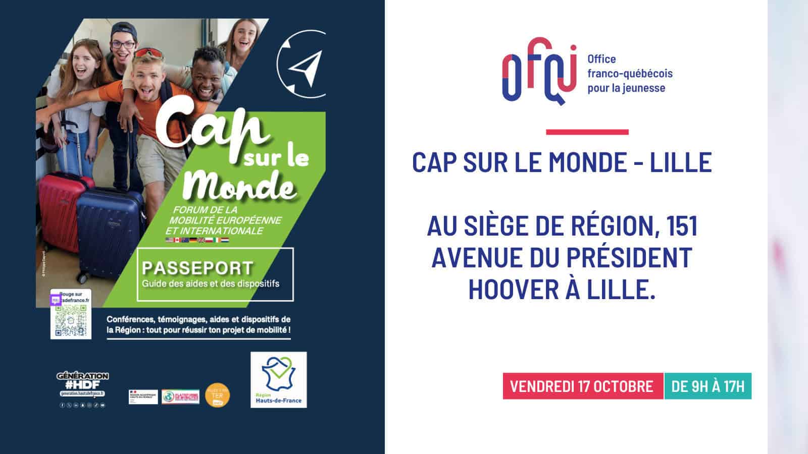 Cap sur le monde 2025 - LILLE - OFQJ en France